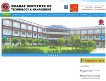 Tablet Screenshot of bitmkurukshetra.com